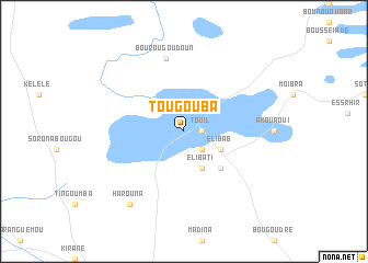 map of Tougouba