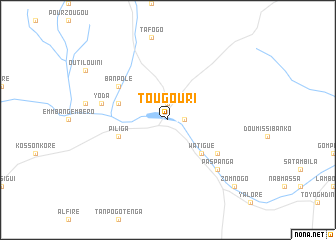 map of Tougouri