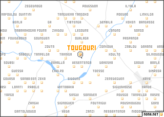 map of Tougouri