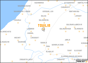 map of Touilia