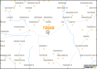 map of Touka