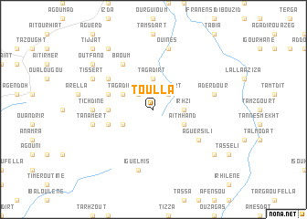 map of Toulla