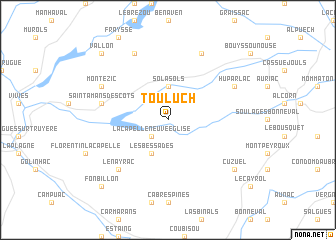 map of Touluch