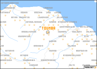 map of Toúmba