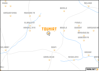 map of Toumiat