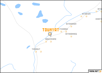 map of Toumyat