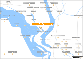 map of Tounga Zaouri