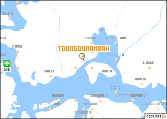 map of Toungounamba II