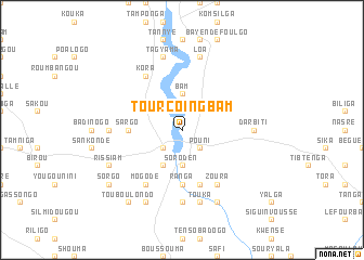 map of Tourcoingbam