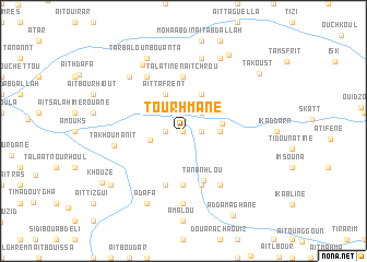 map of Tourhmane