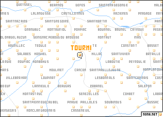 map of Tourmi