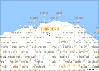 map of Tourneau