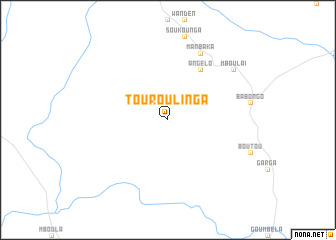 map of Touroulinga