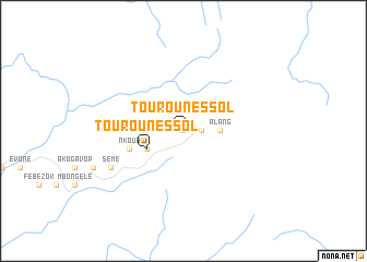 map of Tourounessol