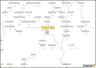 map of Toutou