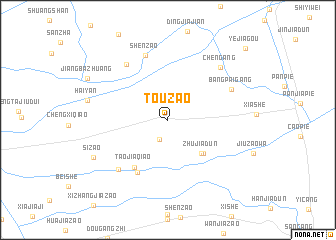 map of Touzao