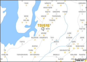 map of Toveme