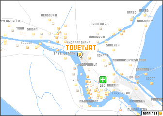 map of Ţoveyjāt