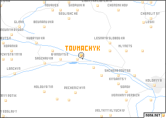 map of Tovmachyk