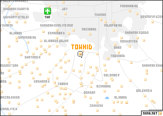 map of Towḩīd