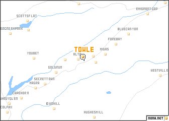 map of Towle