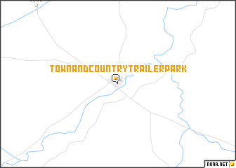 map of Town and Country Trailer Park