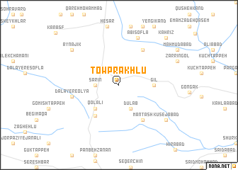map of Towprākhlū
