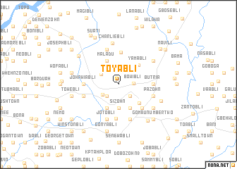 map of Toyabli