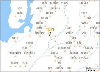 map of Toyi