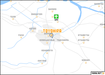 map of Toyohira