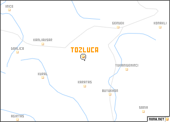 map of Tozluca