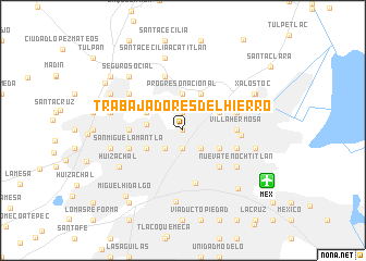 map of Trabajadores del Hierro