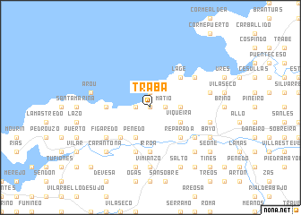 map of Traba