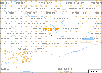 map of Trabers