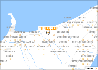 map of Tracoccia