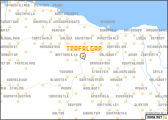 map of Trafalgar