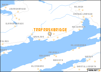 map of Trafrask Bridge