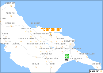 map of Tragákion