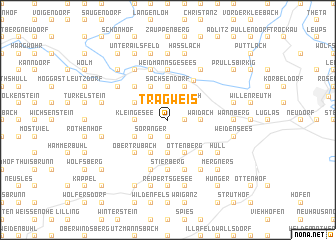 map of Trägweis