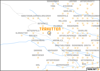 map of Trahütten