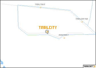 map of Trail City