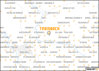 map of Traisbach