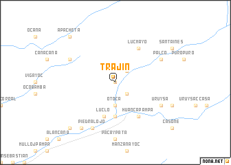 map of Trajín