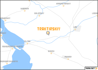 map of Traktirskiy