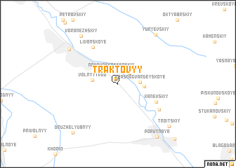 map of Traktovyy