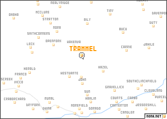 map of Trammel