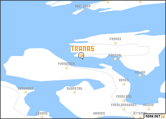 map of Tranås