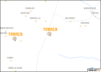 map of Tranca