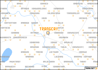 map of Trảng Cầy