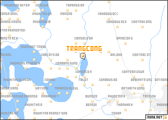 map of Trảng Cồng
